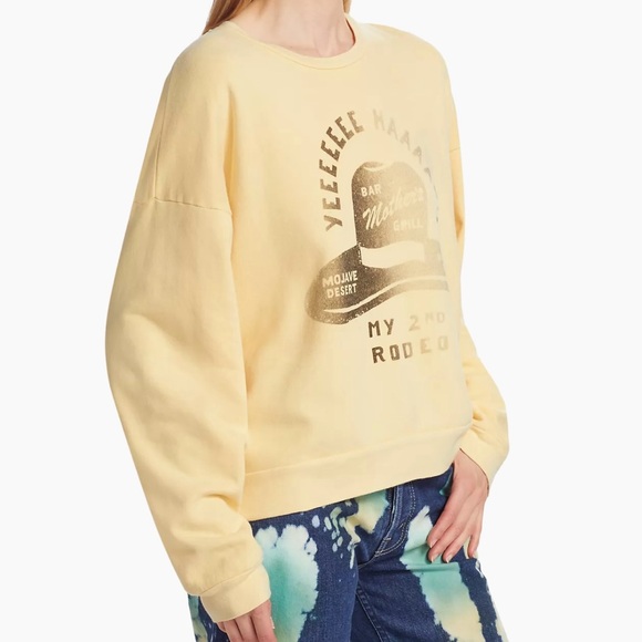 Mother Denim vintage-inspired sweatshirt - Picture 3 of 10